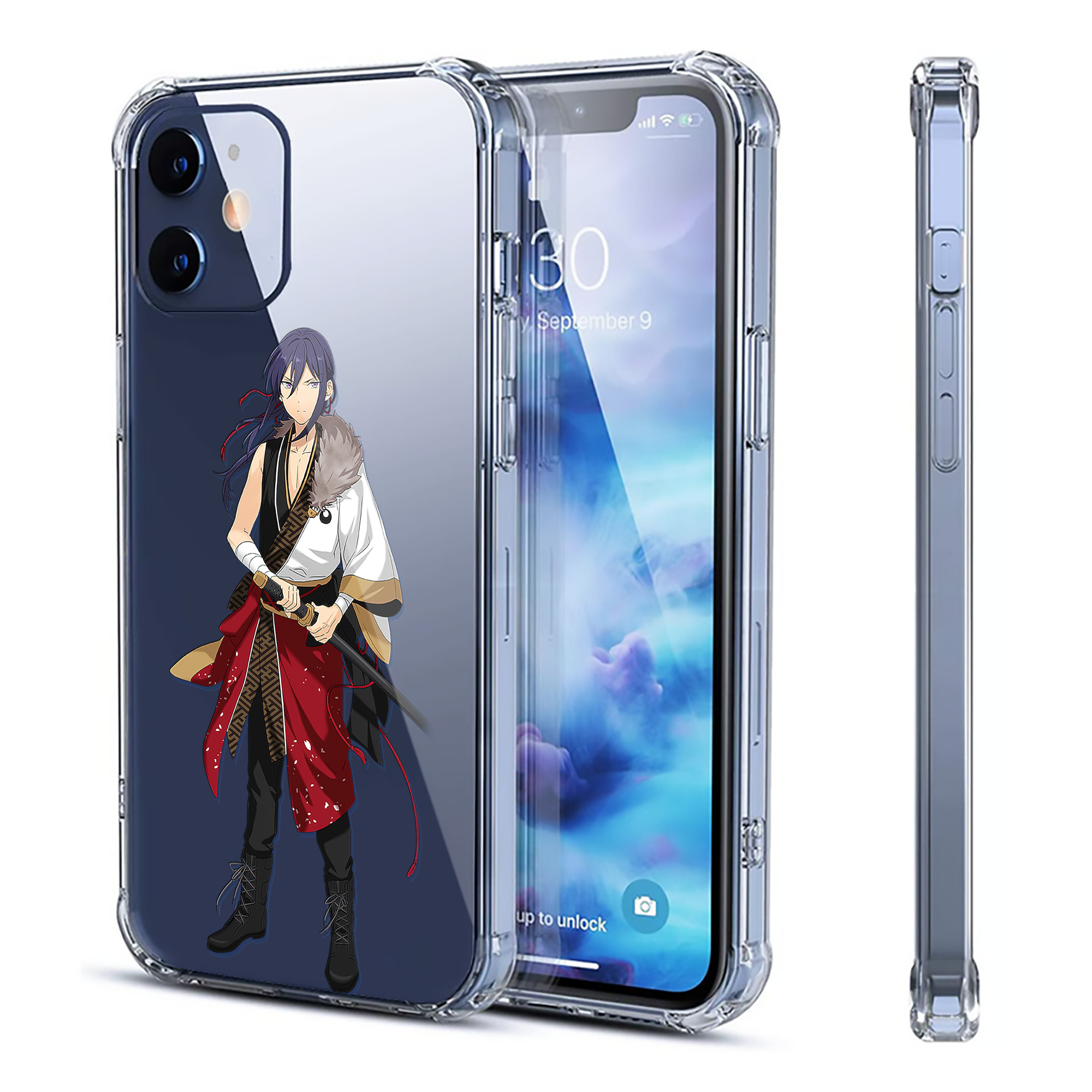 （画像用） あんさんぶるスターズ! Ensemble Stars 【iPhone 12シリーズ対応】透明スマホケース（クリアソフトケース）